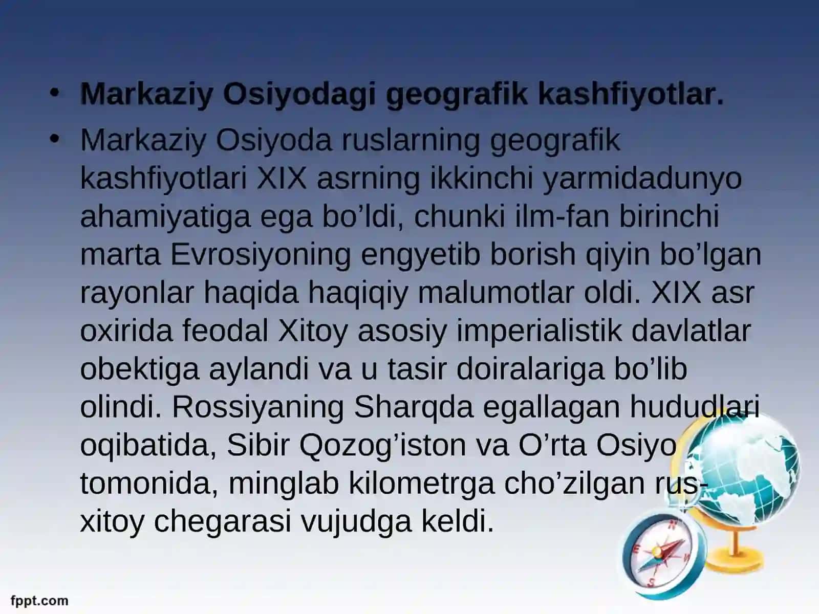 GEOGRAFIYA YO'NALISHI 3