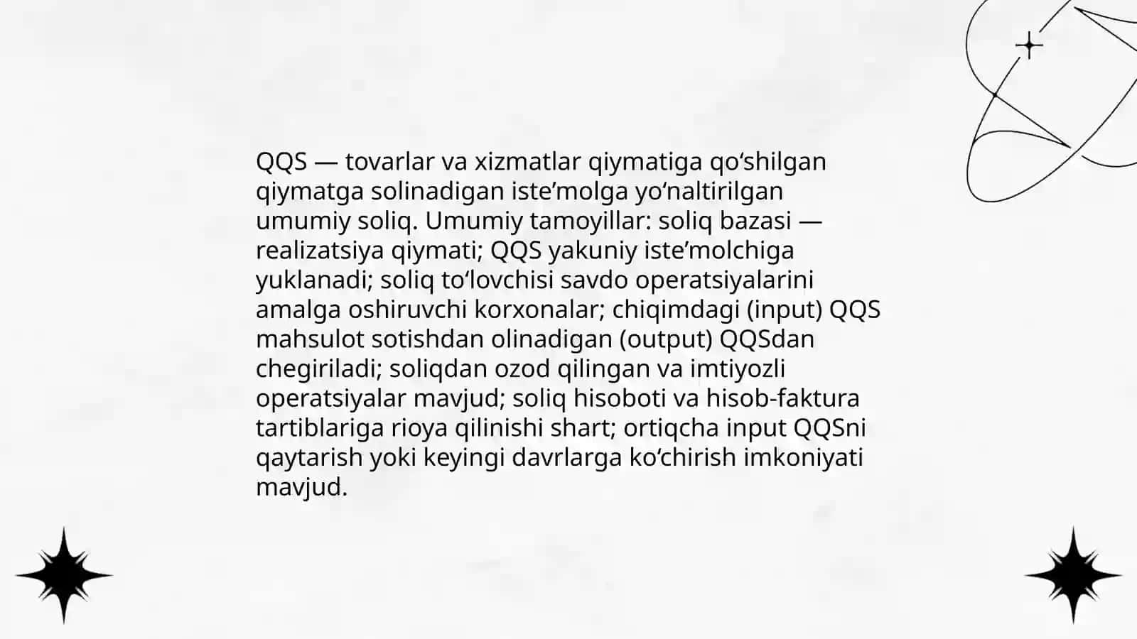 Qo’shilgan qiymat solig’ini hisoblab chiqish tartibi 3
