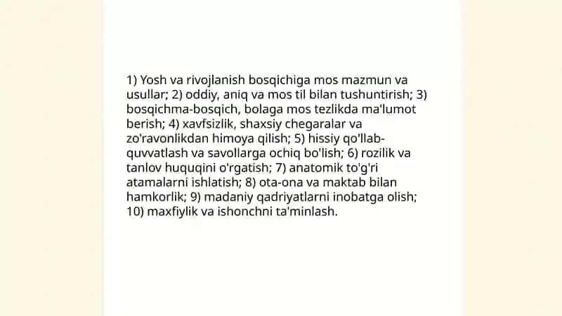 Bolalarning jinsiy tarbiyasi 3