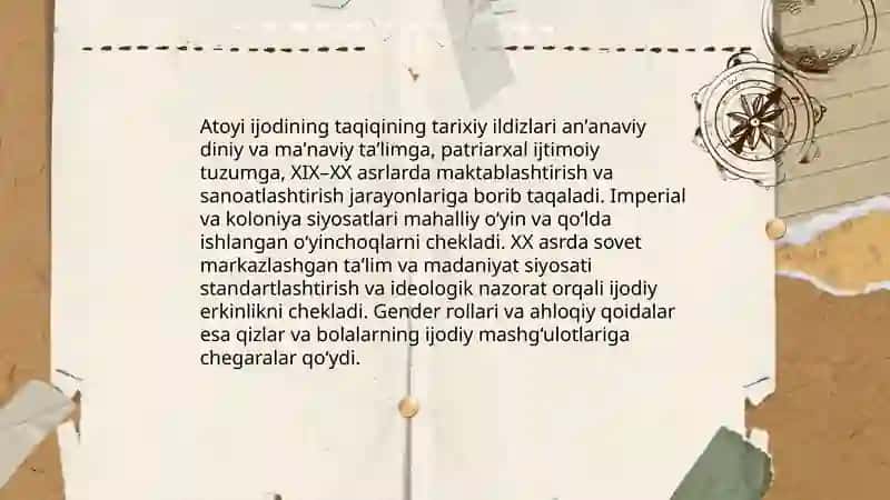 Atoyi ijodining taqiq qilinishi 3