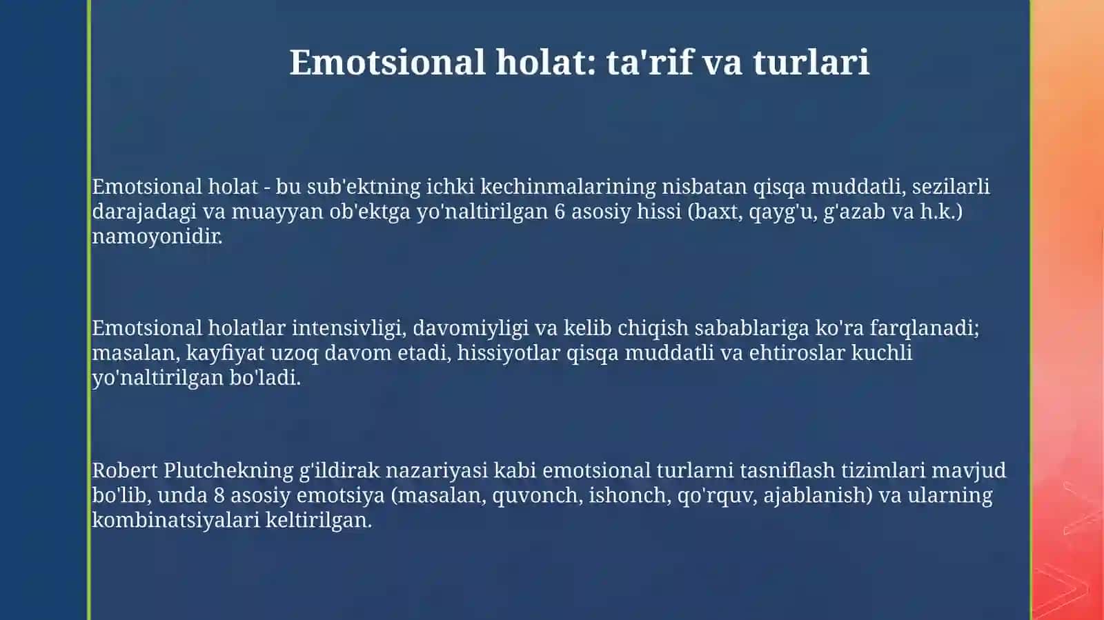 Emotsional holatning tahlili 3
