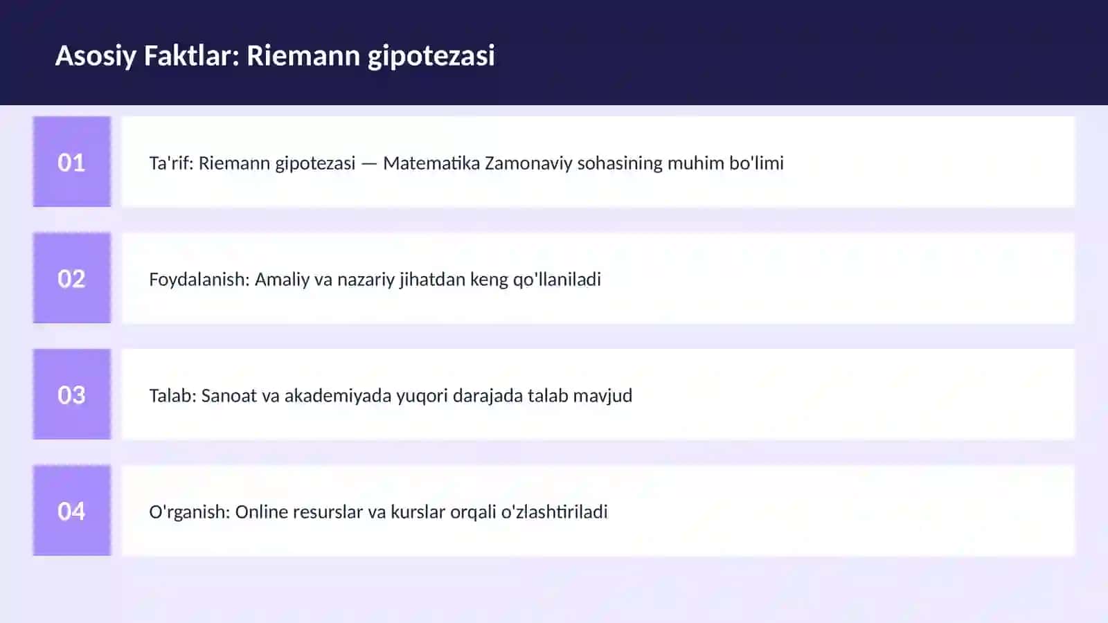 Riemann gipotezasi 3