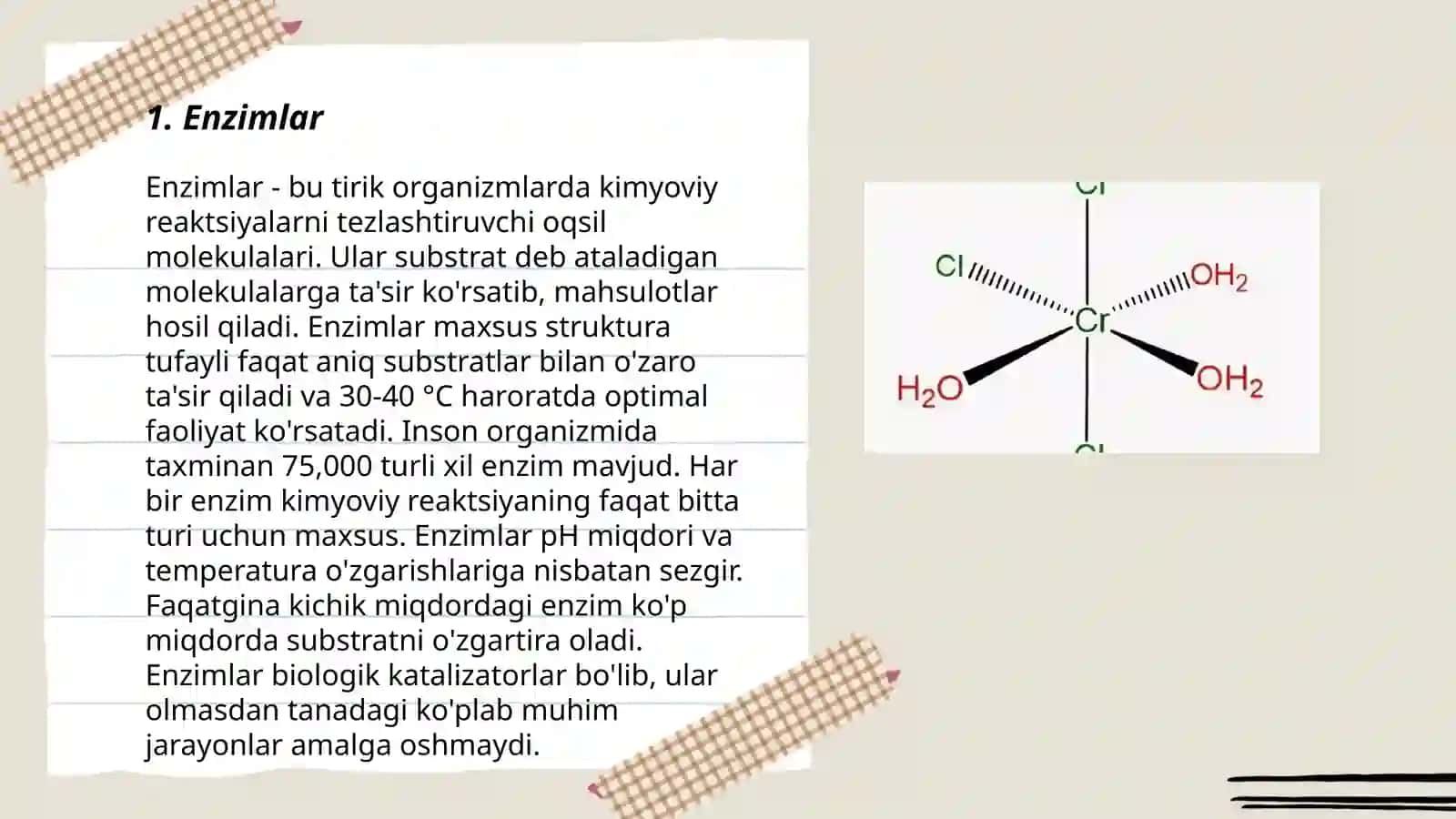 Biologik faol kompleks birikmalar 3