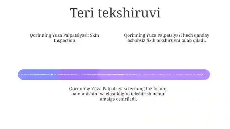 Qorinning Yuza Palpatsiyasi 3