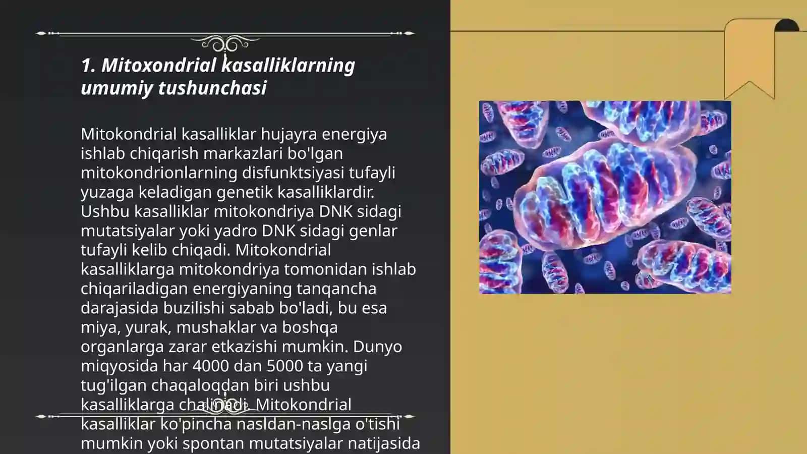 Mitoxondirial kasalliklar 3