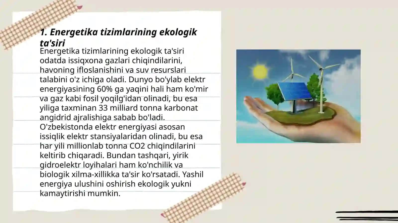 Energetika va atrof-muhit 3