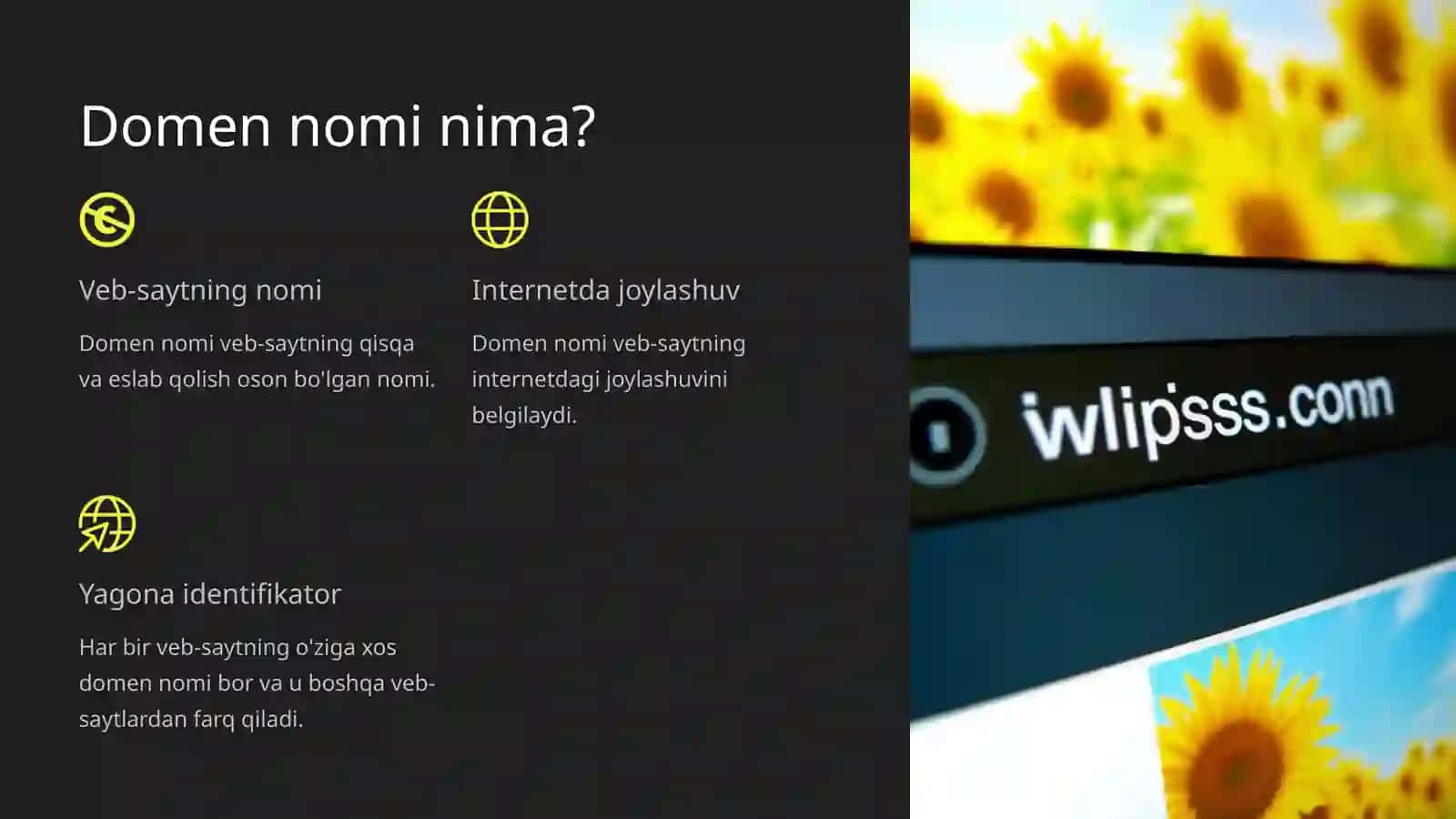 Internetda sayohat qilish: Web manzillar 3