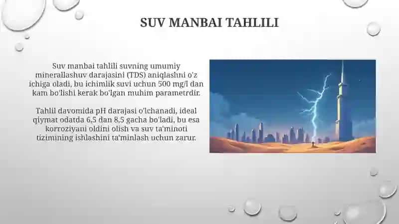 Suv manbai tahlili 3