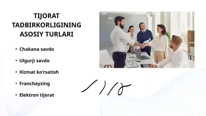 Tijorat tadbirkorligi 3