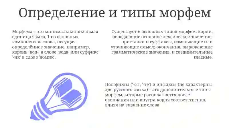 Морфемный состав слова 3