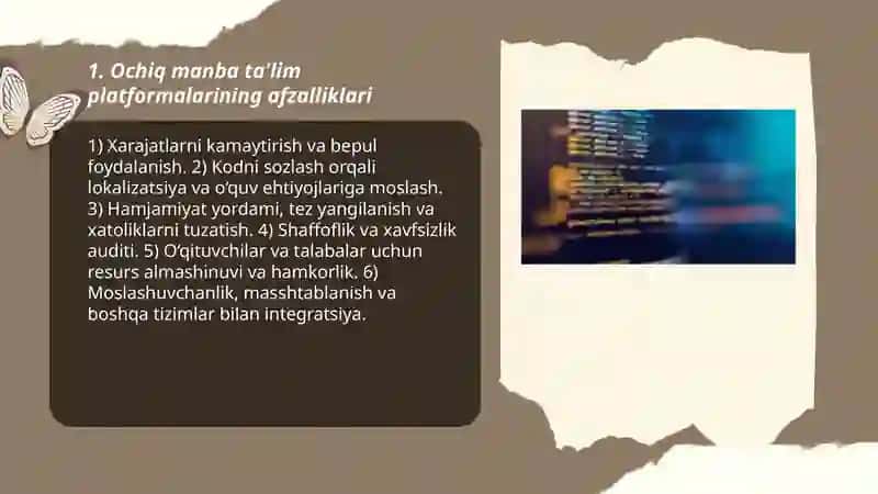 Ta'limda erkin va ochiq dasturiy ta'minotlar 3