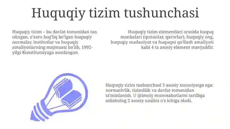 Huquq tizimi 3