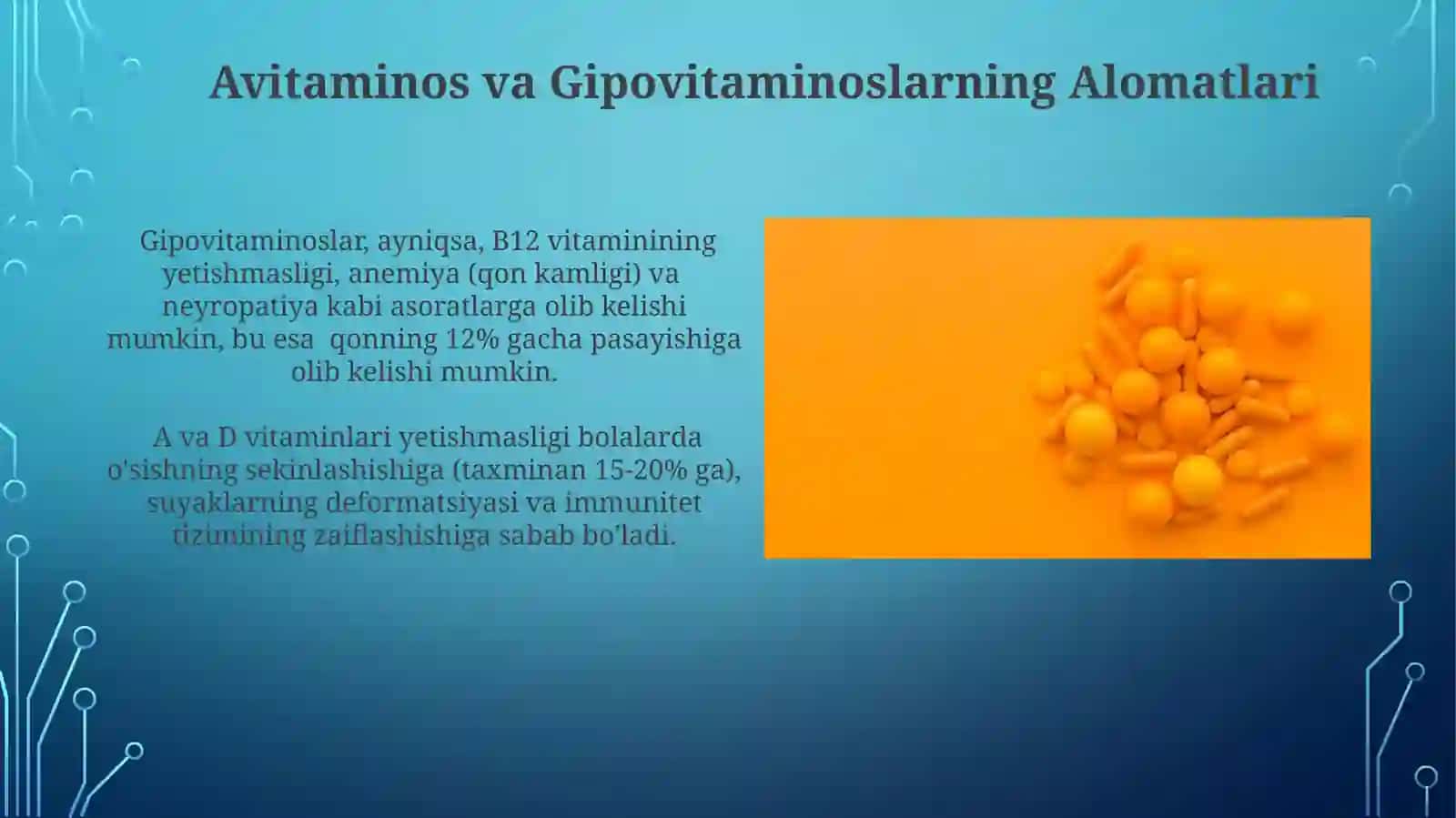 Avitaminos va Gipovitaminozlar 3