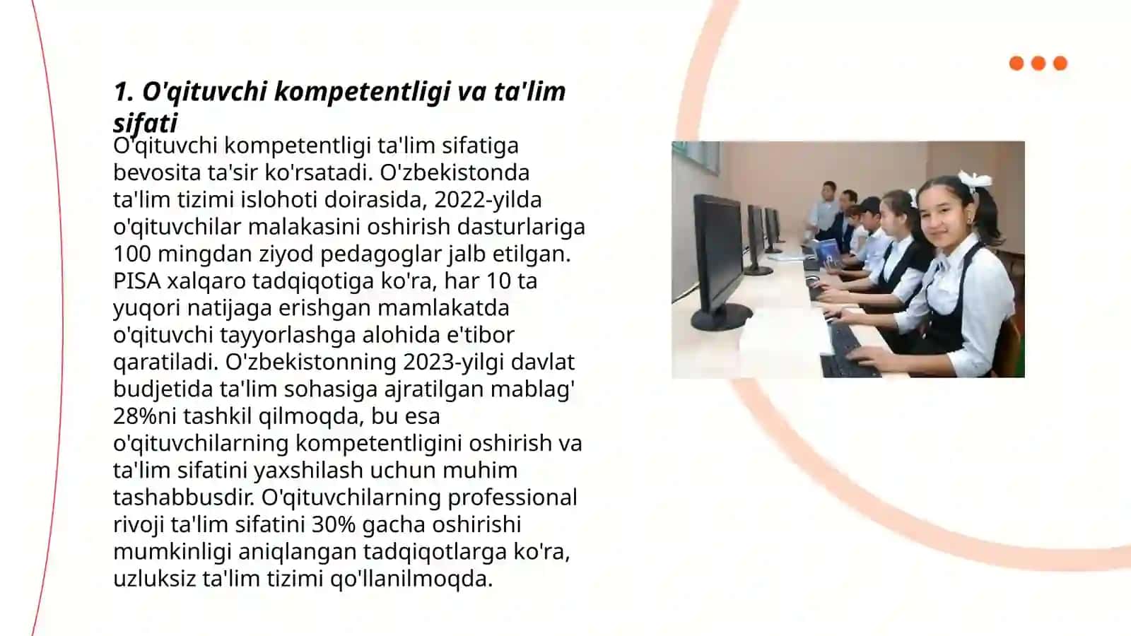 O'qituvchi kompetentligi va ta'lim sifati 3
