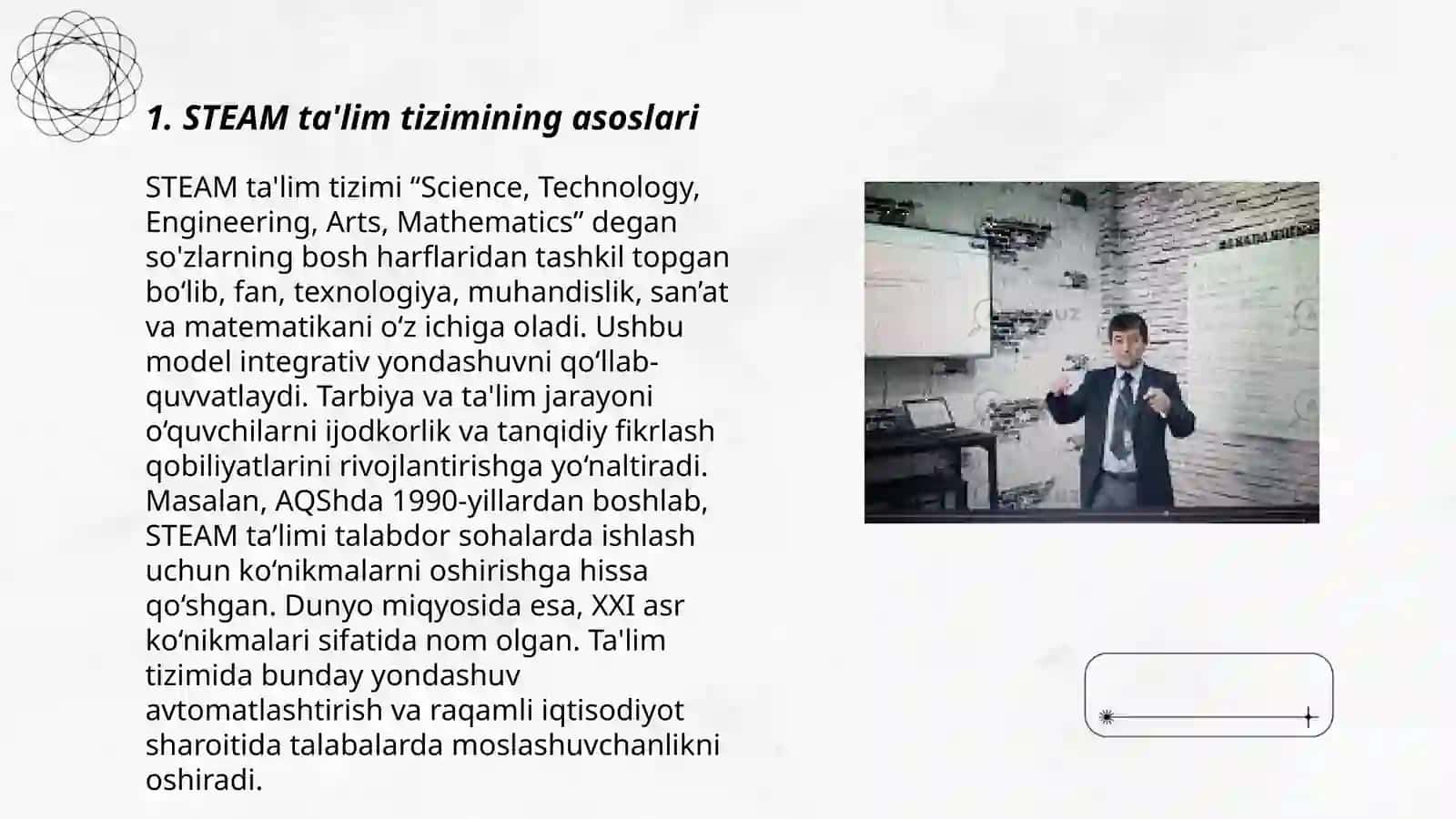 STEAM TA'LIM TIZMI 3