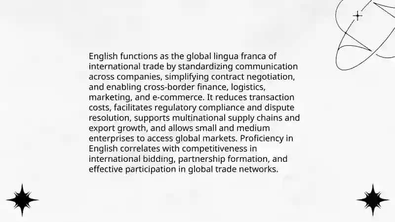 The Role of English in International Business 3