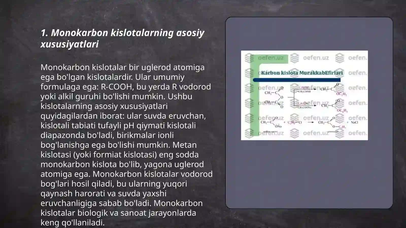 Toyinmagan mono va dikarbon kislotalar 3