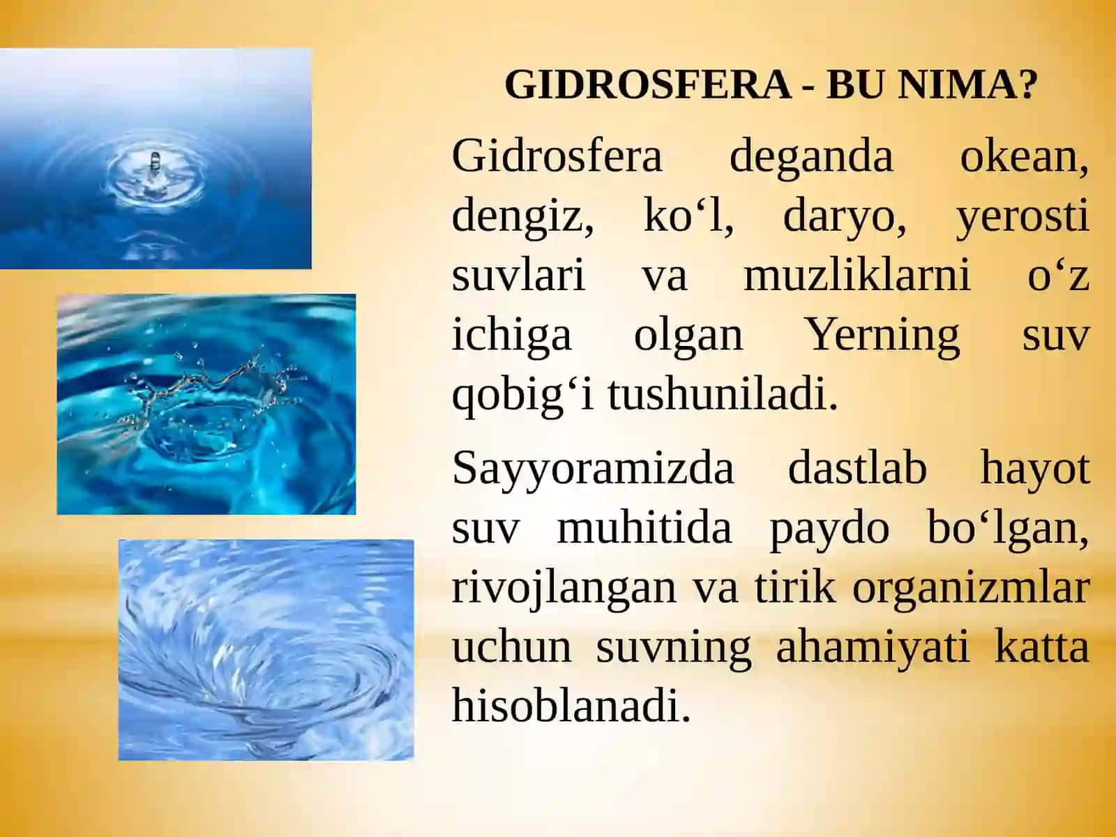 Gigrosfera ekologiyasi 3
