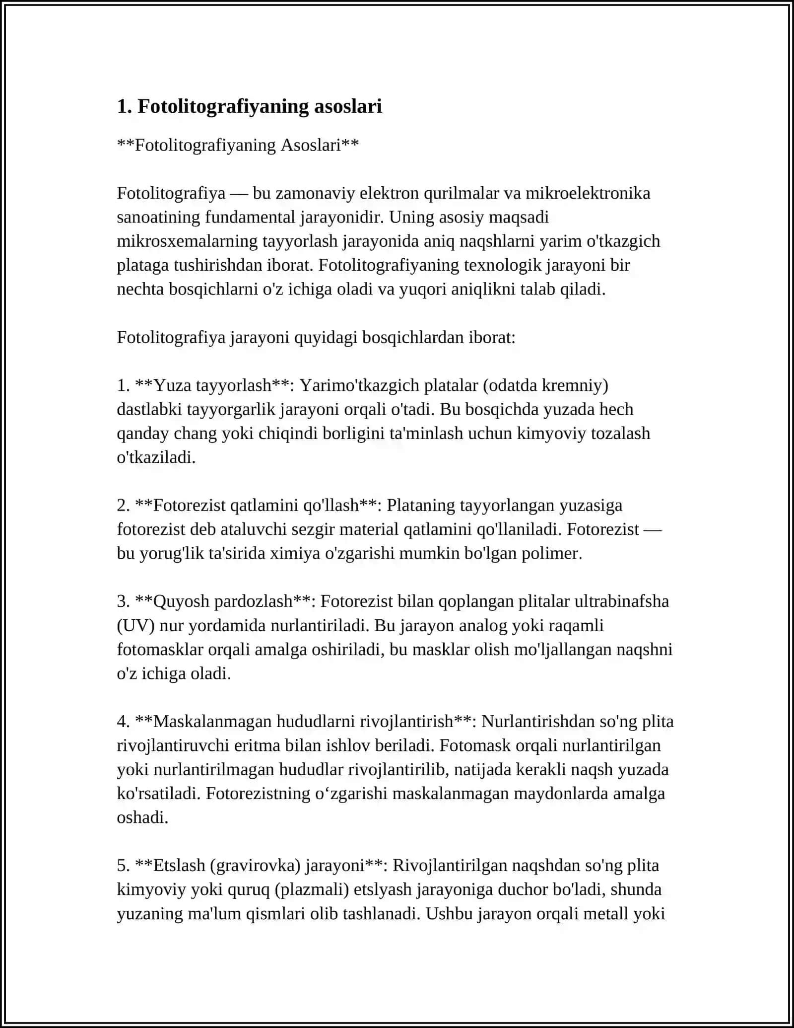 PROEKSION OPTIK FOTOLITOGRAFIYA 3