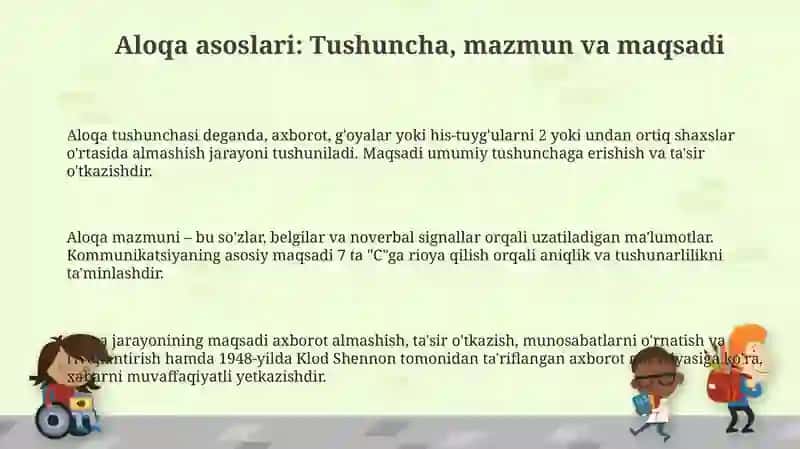 Muloqot haqida tushuncha 3