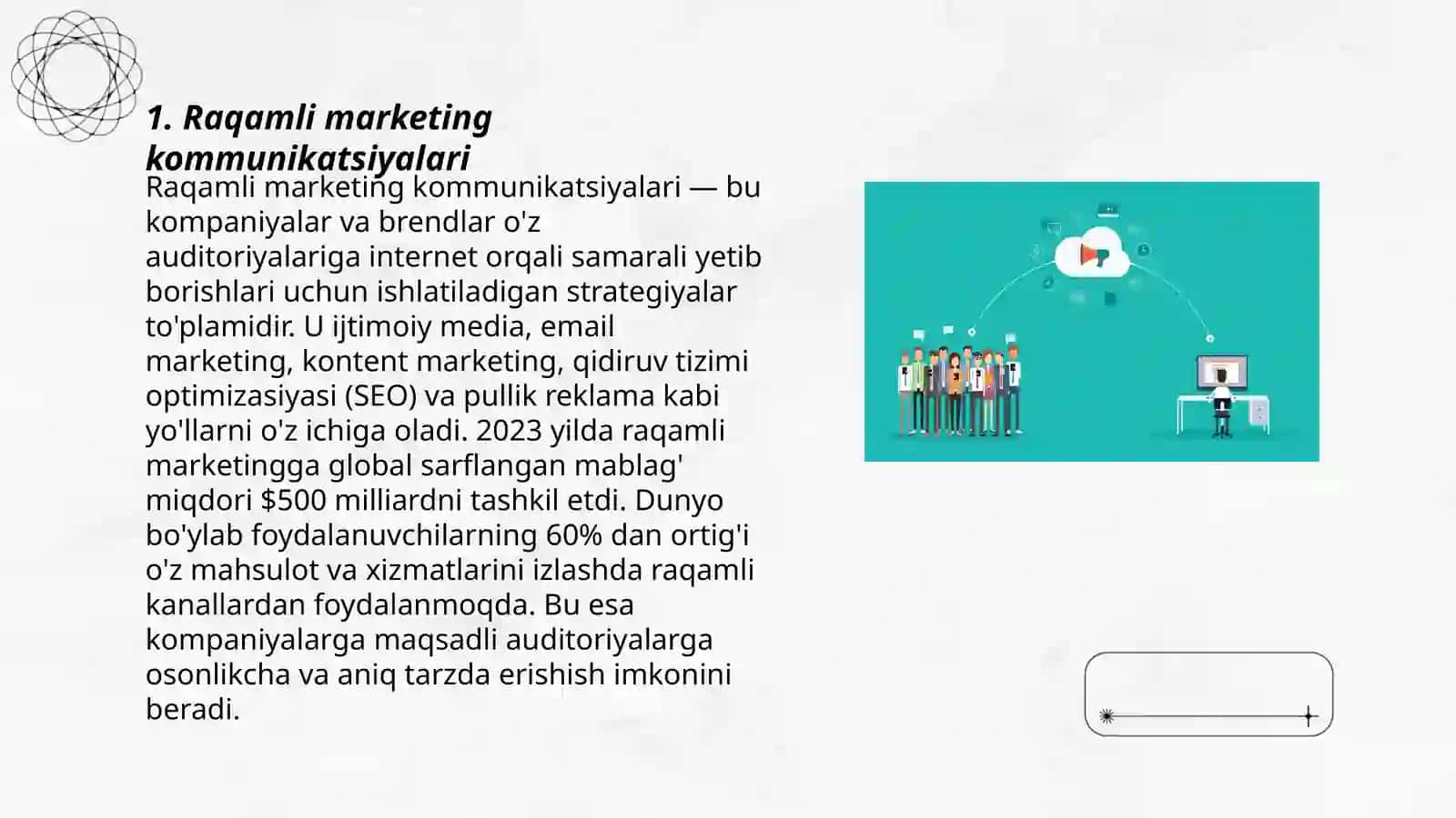 Raqamli marketing kommunikatsiyalari 3