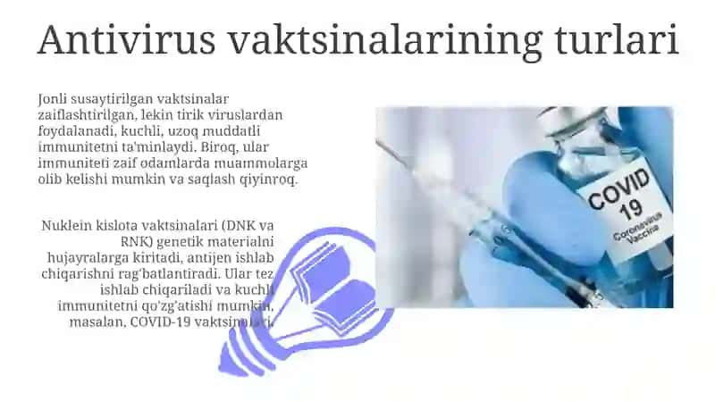Viruslarga qarshi vaksina turlari 3