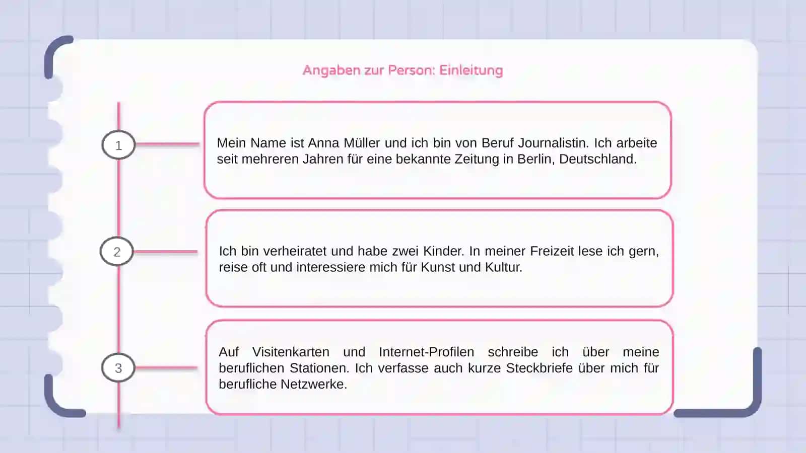 Angaben zur Person 3