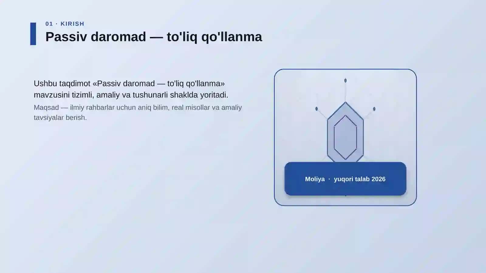 Passiv daromad — to'liq qo'llanma 3