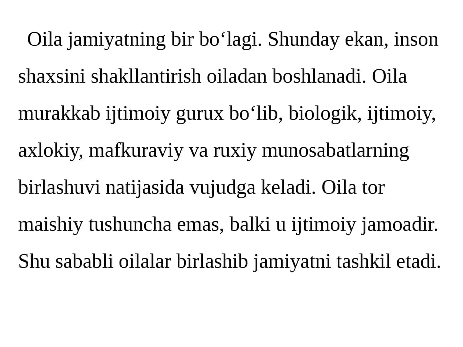 Oilada tarbiya asoslari 3