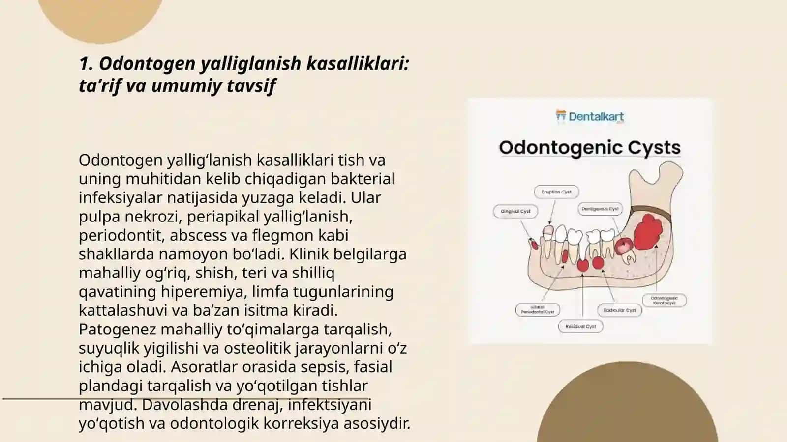Odontogen yalliglanish kasalliklari 3