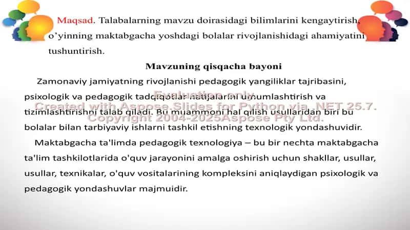 Maktabgacha yoshdagi bolalarda bilish jarayonlarini rivojlantirishda 3