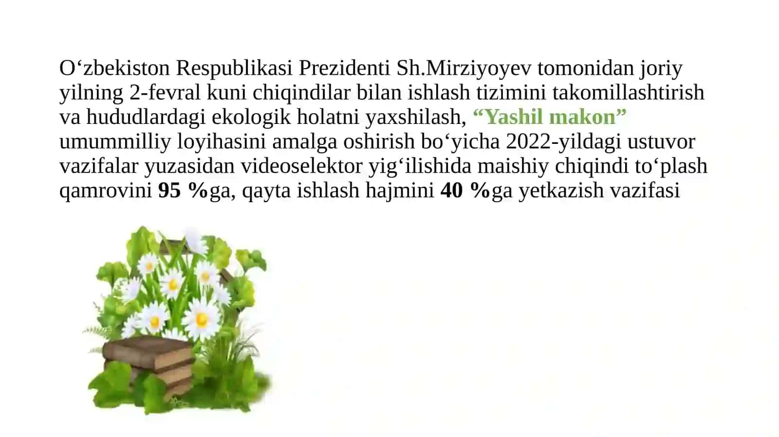 Chiqindilarni boshqarish:ajratish, qaytaishlash va utilizatsiya 3