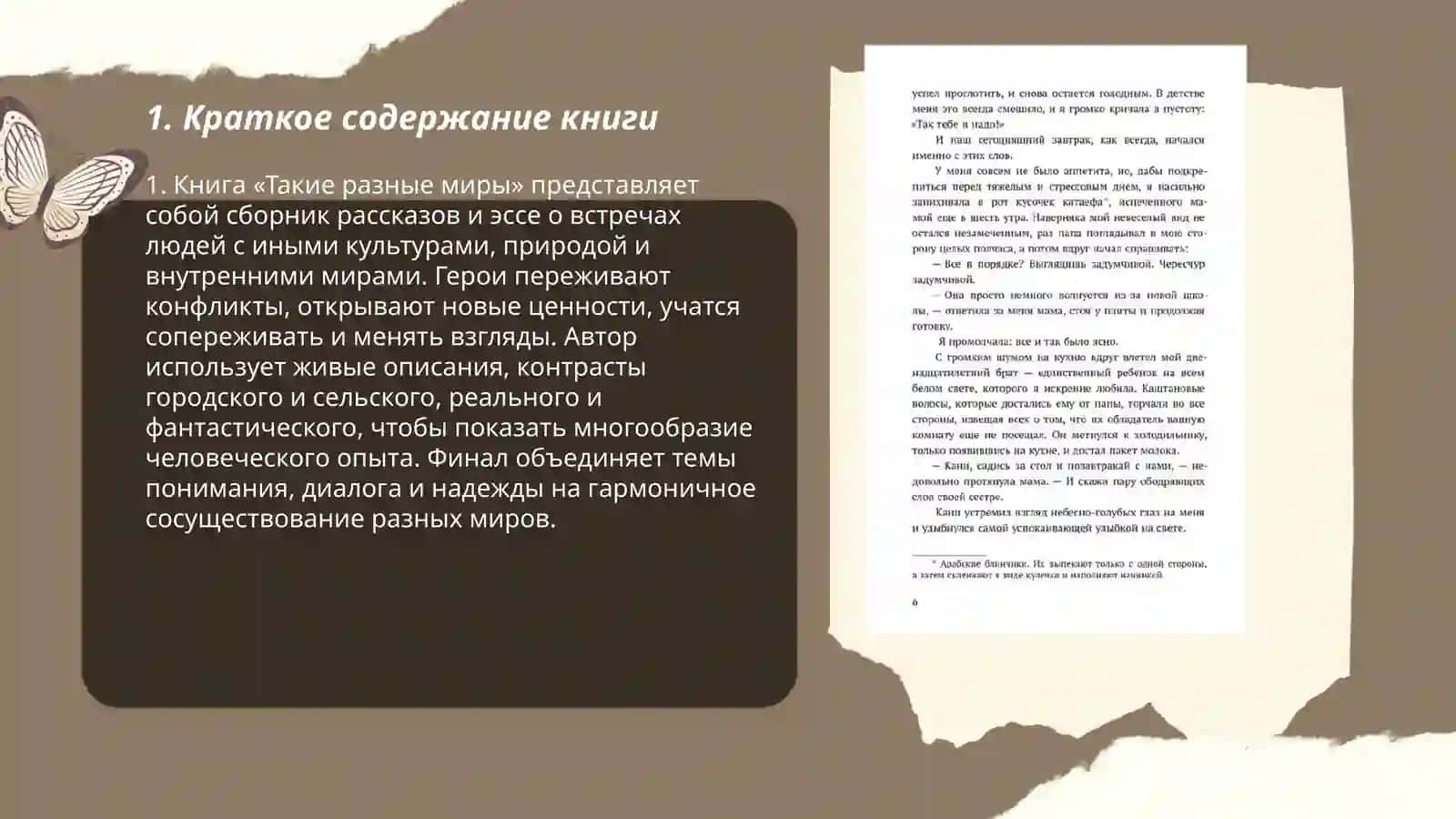 Моя любимая книга «Такие разные миры» 3