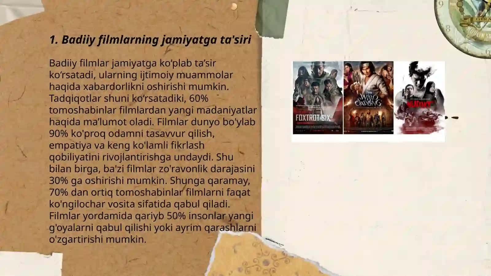 Badiiy filmlar va ommaviy madaniyat 3
