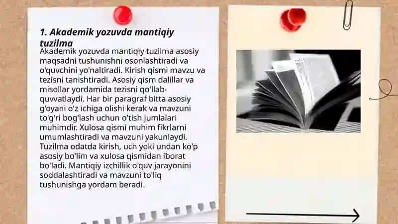 Akademik yozuvning mazmuni va vazifasi 3