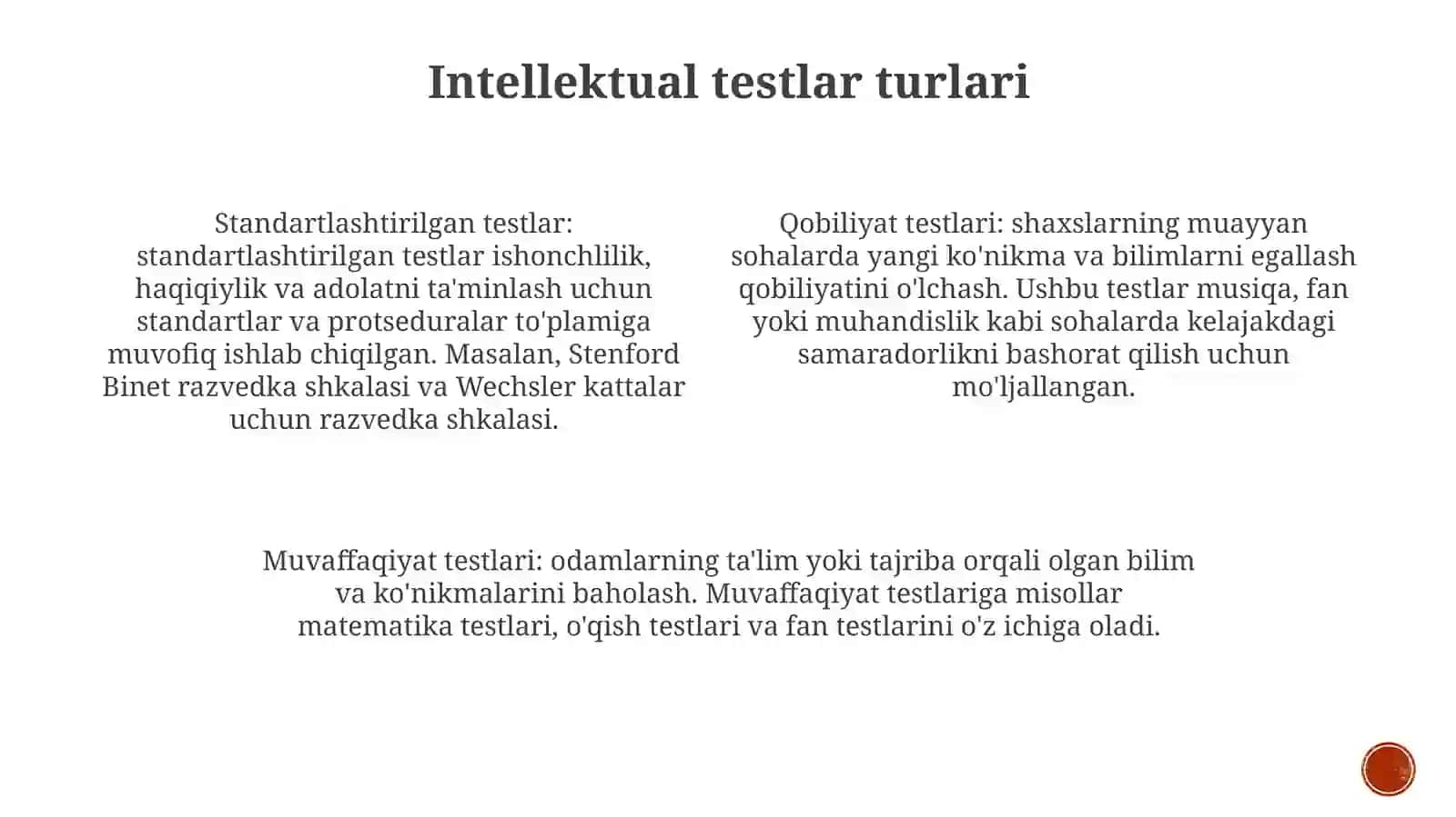 C++ Builderda Intelektual Test Dasturini Tayyorlash 3