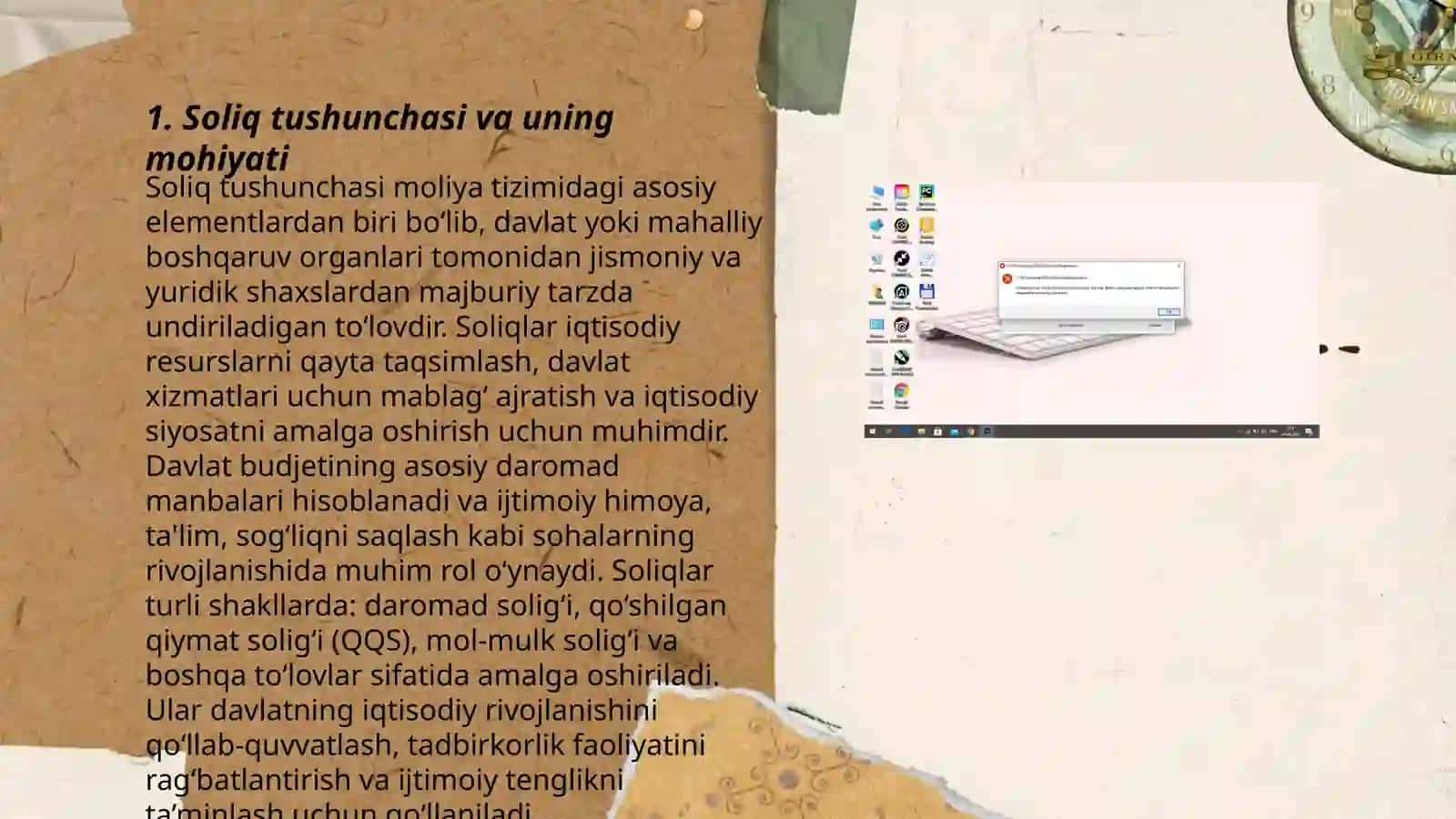 Soliq tushunchasi va uning mohiyati 3