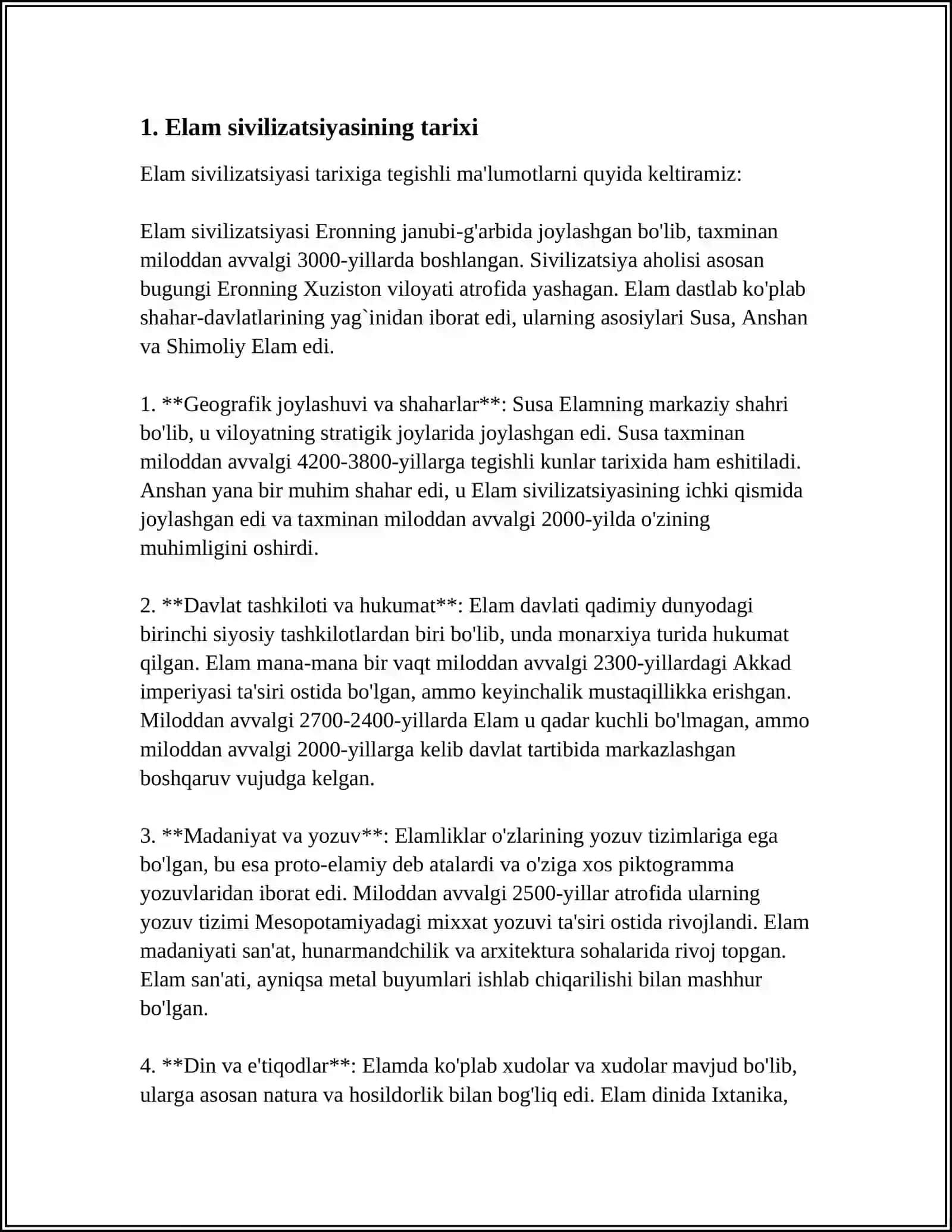 ELAM SIVILIZATSIYASI 3