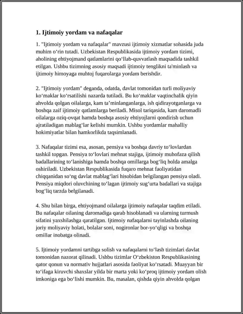 IJTIMOIY XIZMATLAR 3