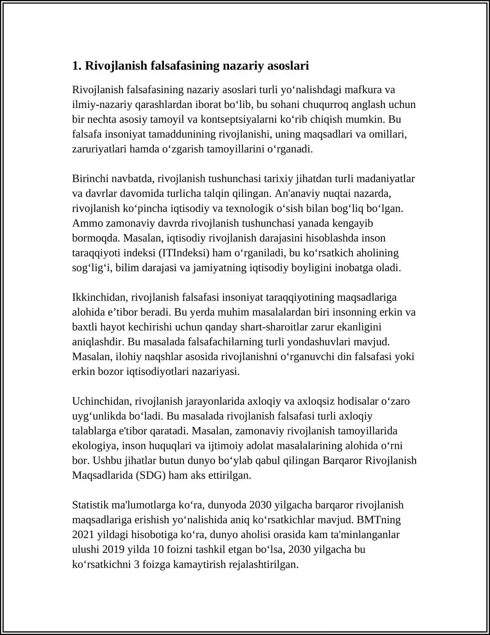 RIVOJLANISH FALSAFASI 3