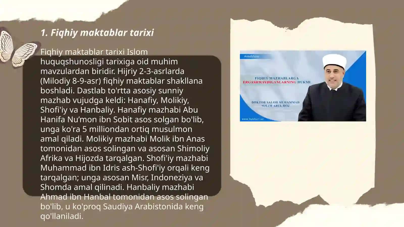 Fiqhiy maktablar 3