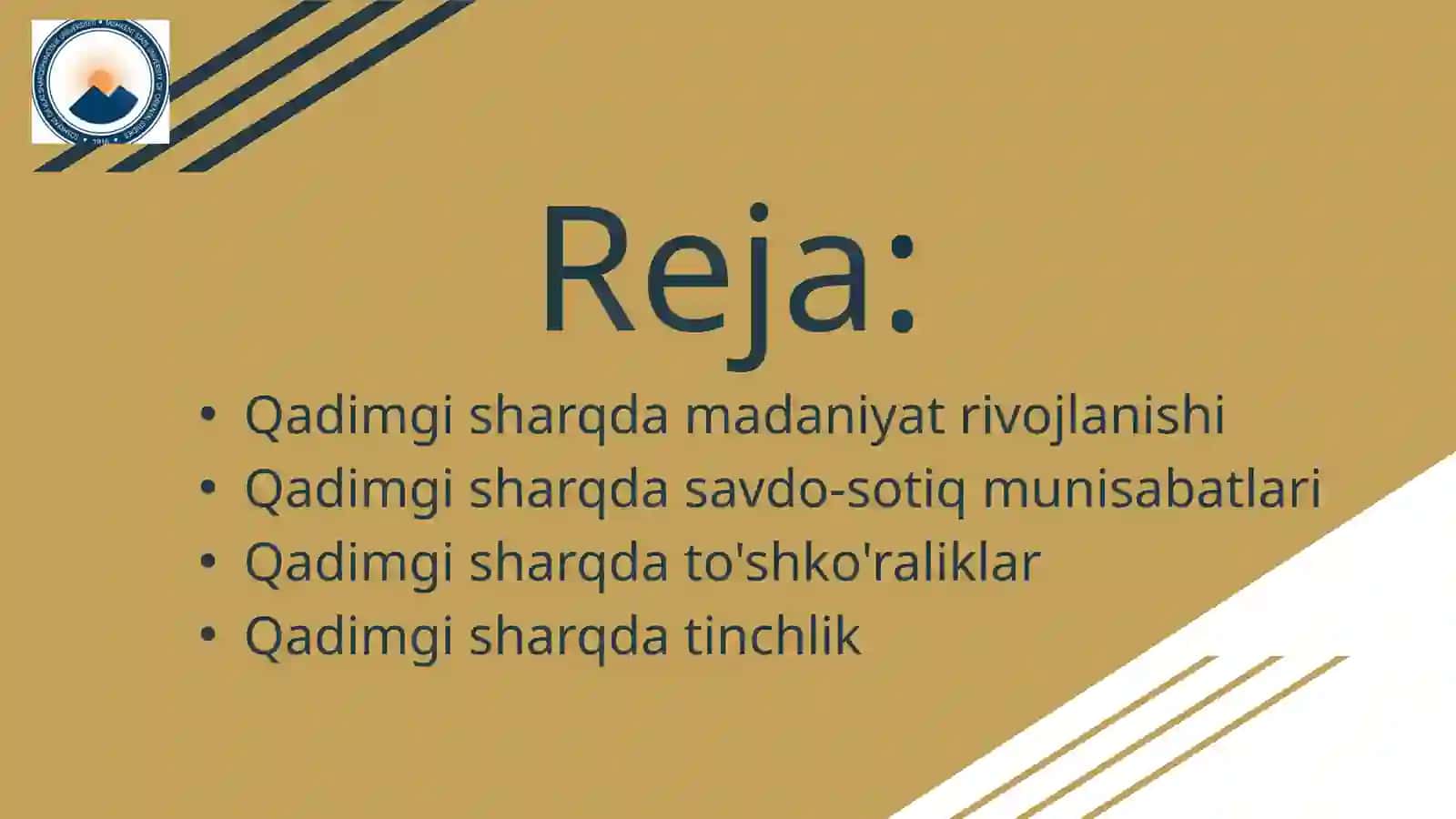 Qadimgi Sharqdagi iqtisodiy g'oyalar 3