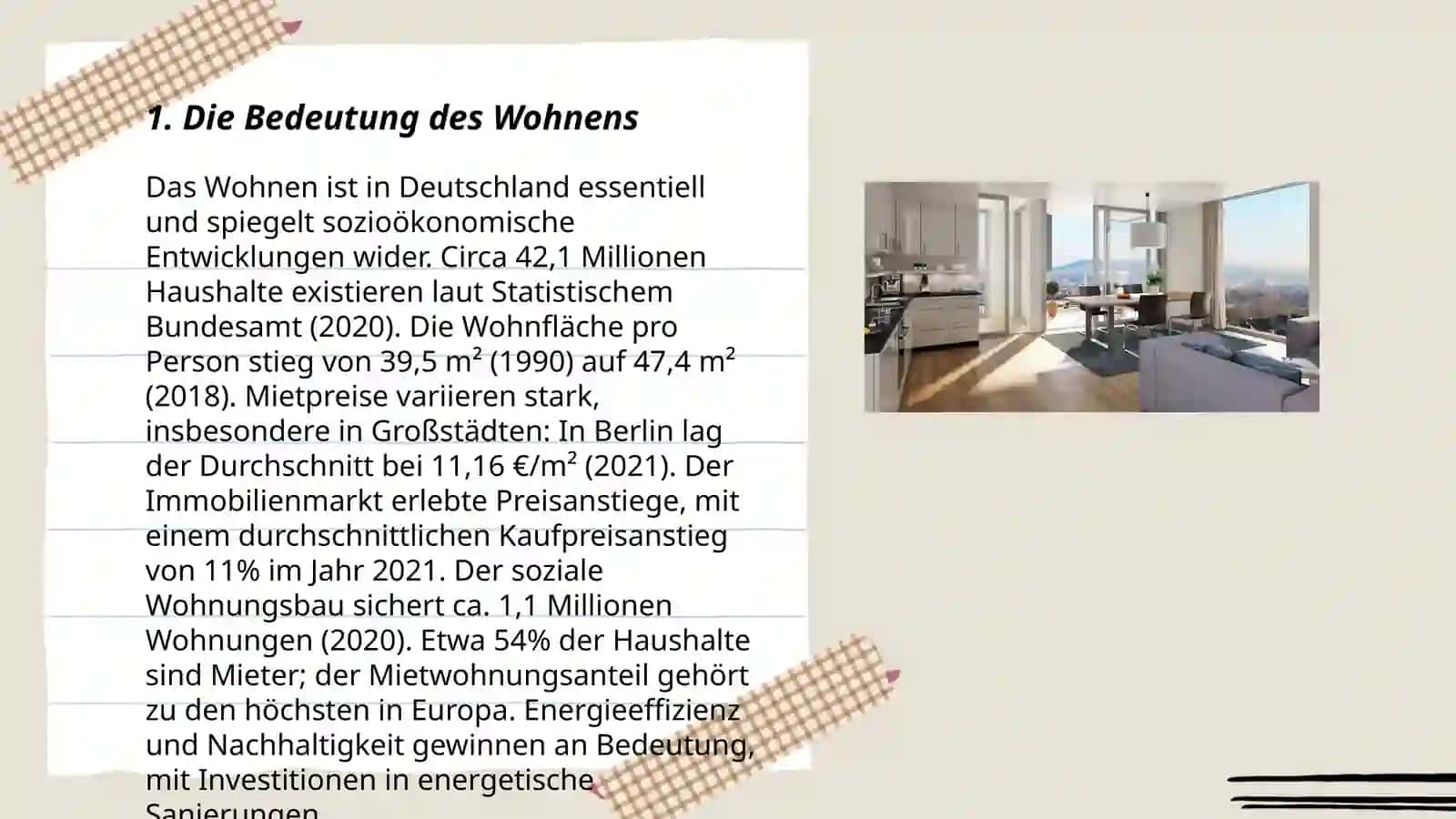 Planen: Die Bedeutung des Wohnens 3