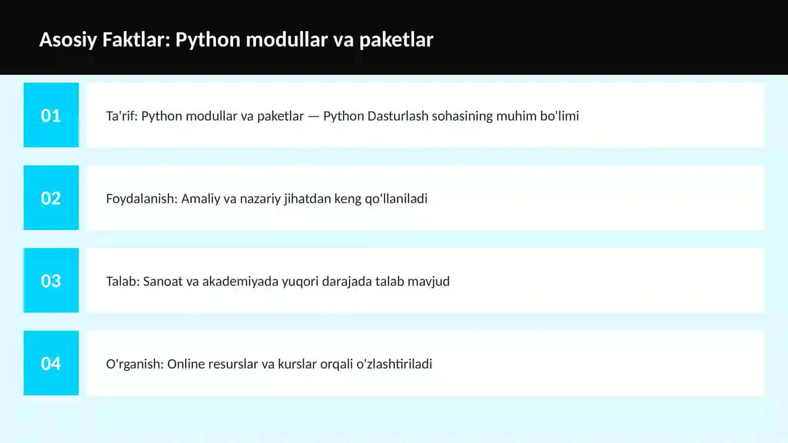 Python modullar va paketlar 3