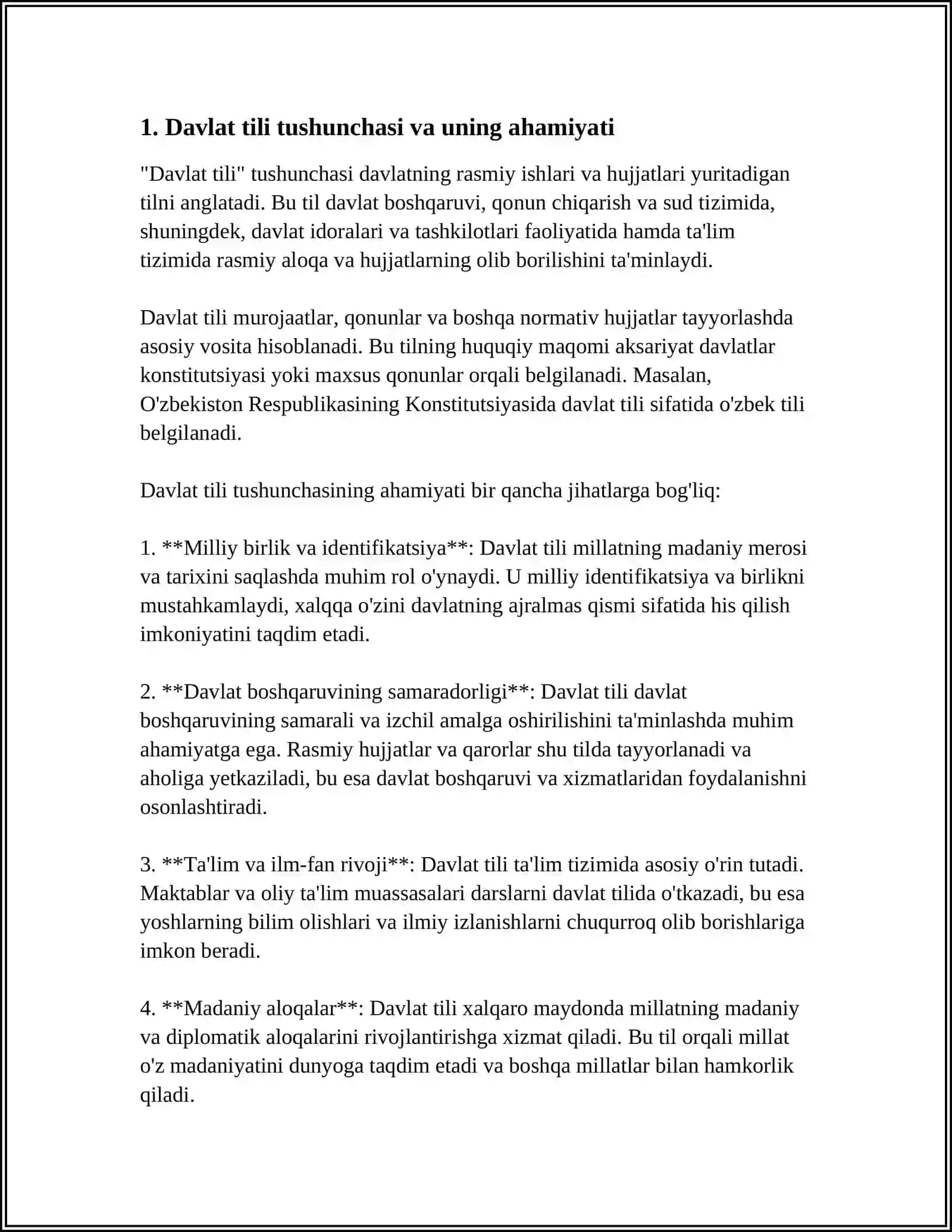DAVLAT TILIDA ISH YURITISH 3