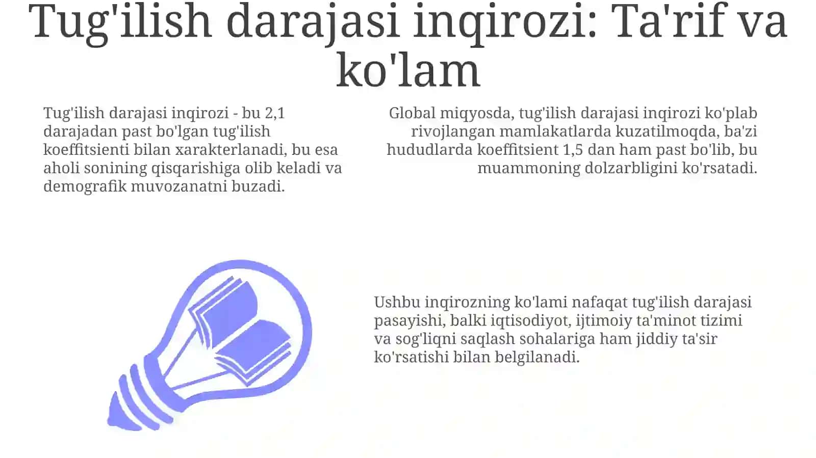 Tugʻilish davri inqirozi 3