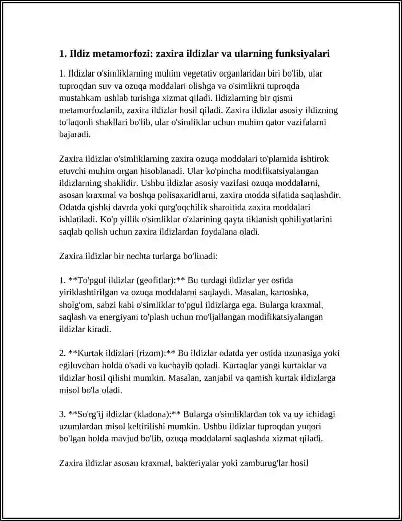 ILDIZ, POYA, BARG METAMARFOZI 3