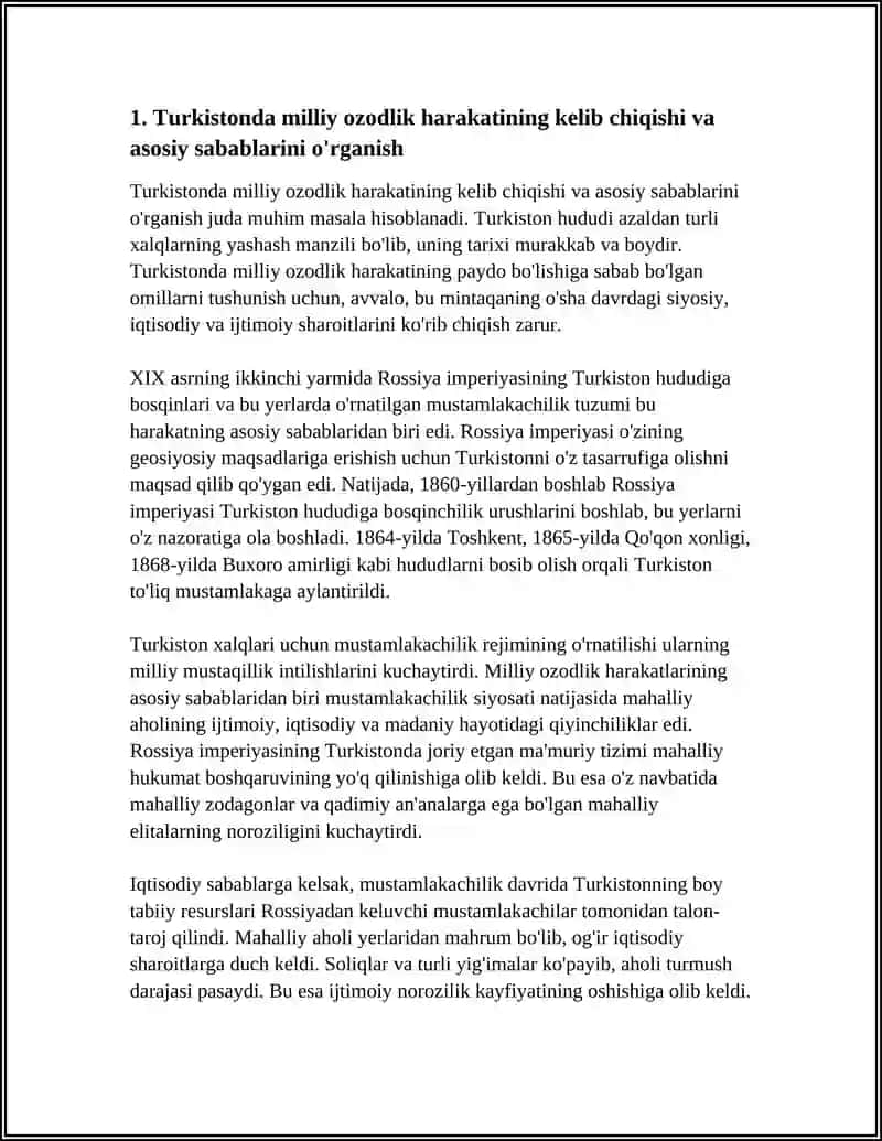 Turkistonda milliy ozodlik harakatlari 3