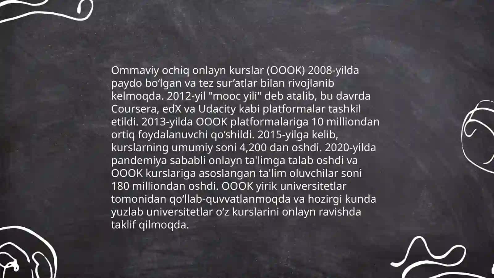 Ommaviy ochiq onlayn kurslar (OOOK) 3