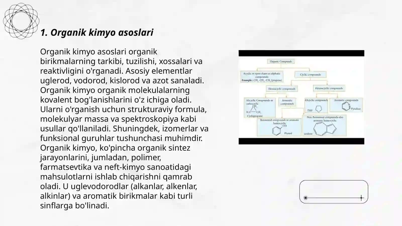 Organik kimyo, toyingan va toyinmagan uglevodlar 3